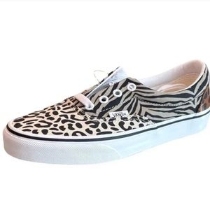 Vans Safari Era Womens Shoes Size 7.5 Animal Print Low Top Sneakers